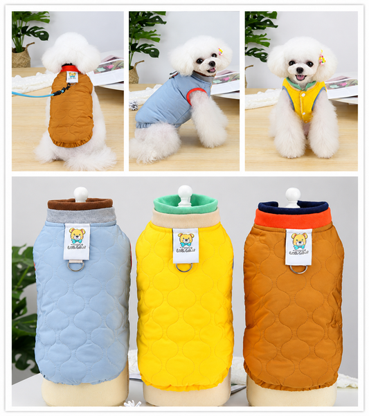Chaleco Acolchado para Perros - Otoño e Invierno