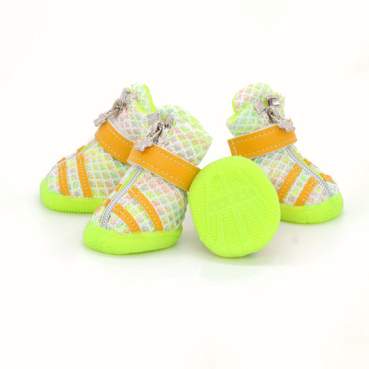 Zapatillas Deportivas Transpirables Antideslizantes para Perros (Juego de 4)
