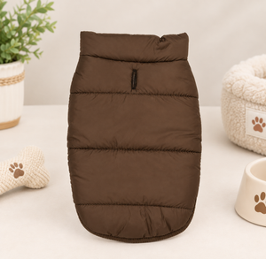 Abrigo Acolchado de Algodón Cálido para Perros - Otoño/Invierno