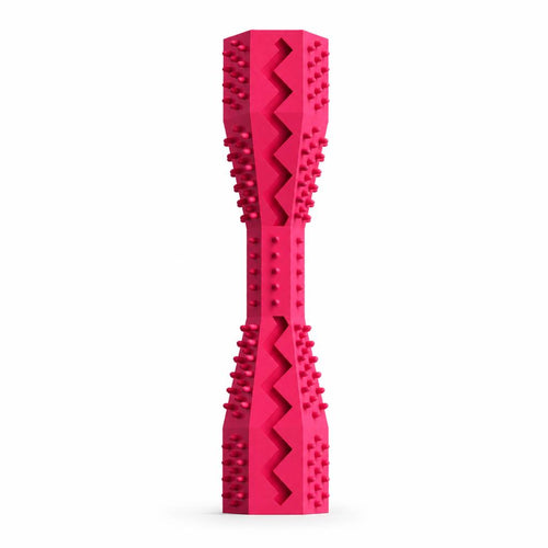 Mordedor dental para perros color fucsia
